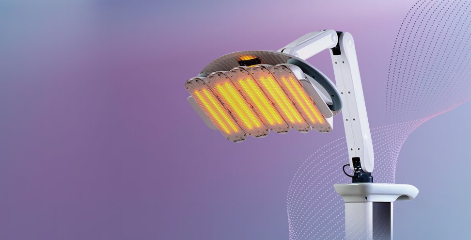 LED 레이저 관리 장비(주황 빛 헤드)
